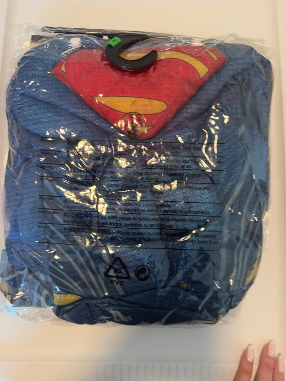 DC Comics Superman Blue and Red Muscle Chest Kids Costume